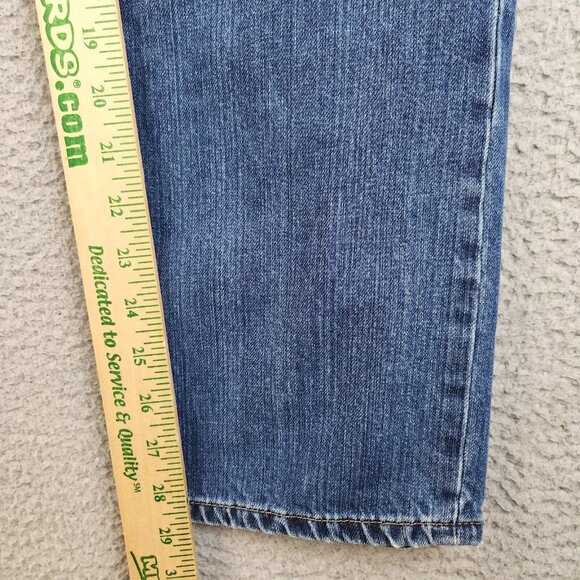 Ralph Lauren Jeans Co Premium Women's 12 Curvy Bootcut Blue Denim Pants - Picture 6 of 9